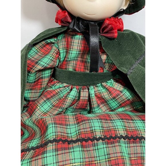 Precious Moments ENESCO Bisque Doll May You Have An Old Fashioned Christmas 91 - Picture 4 of 12